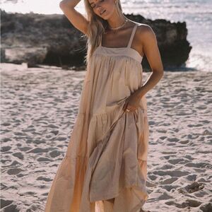 Arminta James Sunset Tiered Maxi Dress